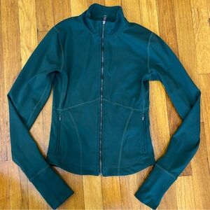 abercrombie and fitch YPB forest green zip up